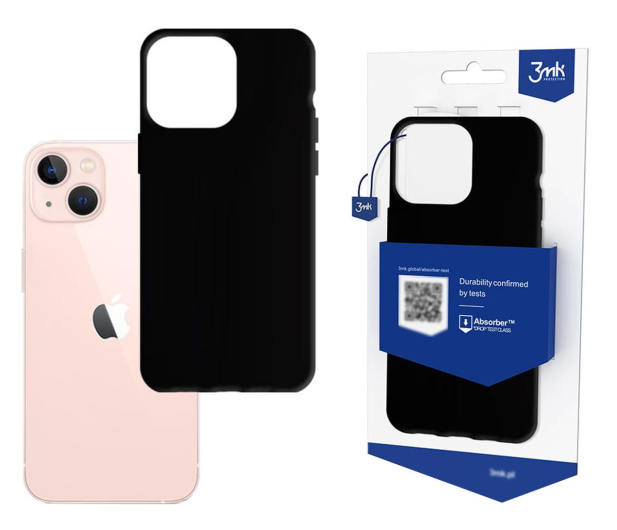 3MK Matt Case iPhone 14 Plu s 6,7 Czarne 3M004014 - 1067633 - zdjęcie